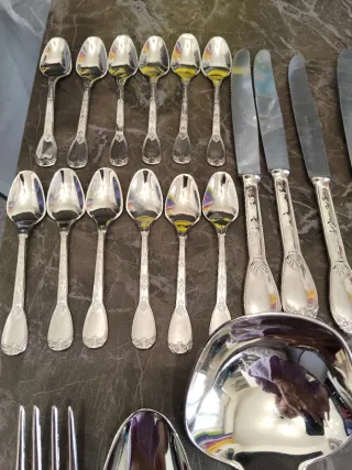 Servizio Posate Argento 800 - 12 Persone