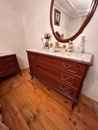 Dormitorio Vintage Madera Maciza