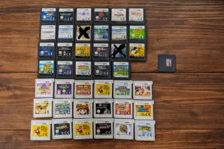 Lote 39 CARTUCHOS Nintendo DS y 3DS