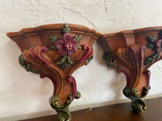 Apliques de pared decorativos florales