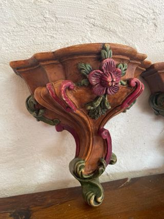 Apliques de pared decorativos florales