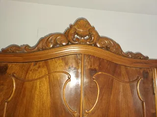 Armario Neobarroco Caoba Madera Maciza