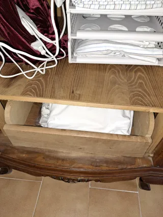 Armario Neobarroco Caoba Madera Maciza