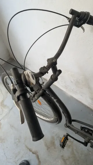 Bicicleta Paseo B'Twin Decathlon Negra