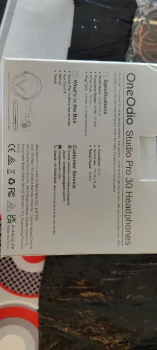 Auriculares DJ OneOdio Studio Hi-Res Audio