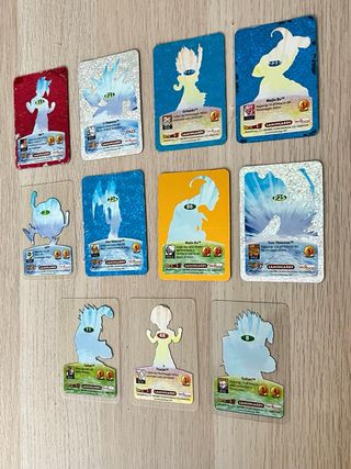 Lotto composto da 11 Lamicards Dragon Ball Z / GT
