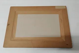 Cuadro con Marco Dorado 48x35 cm