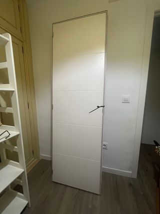 Puerta Blanca Interior Leroy Merlin y KIT MOLDURA