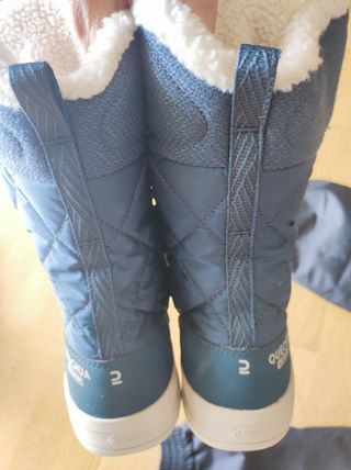 Botas de nieve niña talla 36