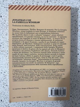 Garzanti - Gli Elefanti: La Famiglia Winshaw