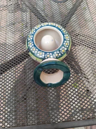 Posacenere ceramica decorato