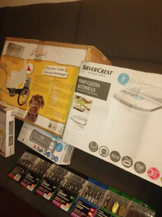 Lote Herramientas Parkside: Taladro, Amoladora, So