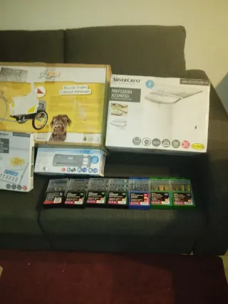 Lote Herramientas Parkside: Taladro, Amoladora, So