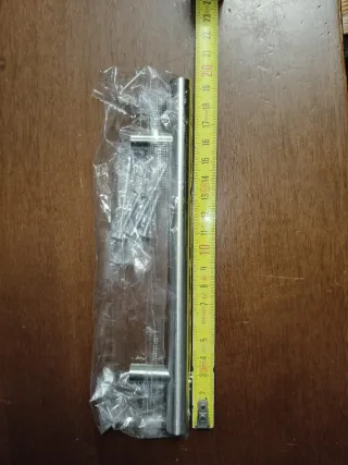 Maniglie per armadi in acciaio (confezione da 7)