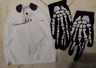 Disfraz esqueleto niño