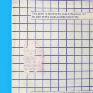 Crash Dummies / Master System