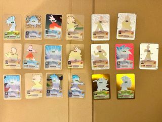Lotto di 19 Lamincards Dragon Ball Z / GT