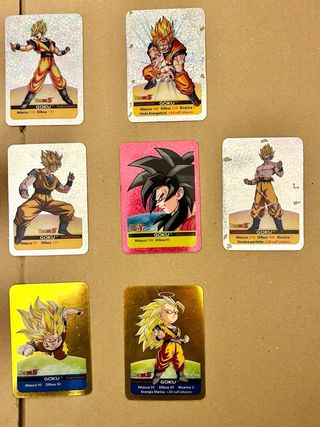 Lotto di 19 Lamincards Dragon Ball Z / GT
