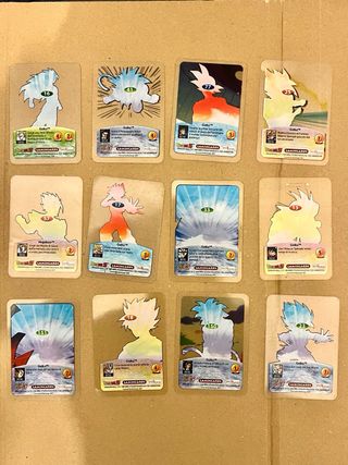 Lotto di 19 Lamincards Dragon Ball Z / GT