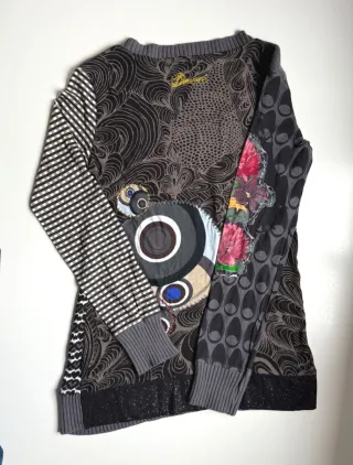 Camiseta Desigual Patchwork Artística Talla M