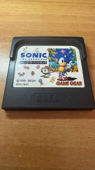Sonic the Hedgehog - Sega Game Gear