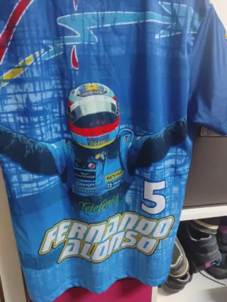 Camiseta Fernando Alonso Talla M Renault
