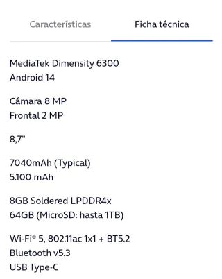 Tablet Lenovo Tab K9 Plata