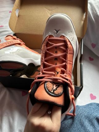 Jordan 6 Rings Rosa y Blanco