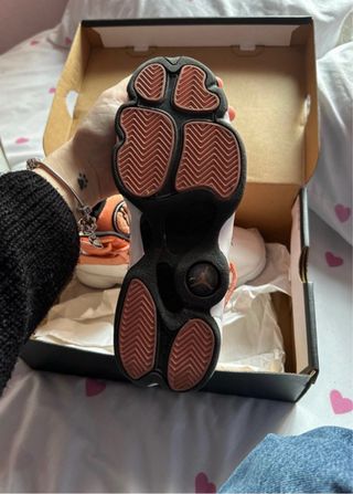 Jordan 6 Rings Rosa y Blanco