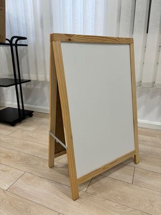 Pizarra Caballete Doble Cara