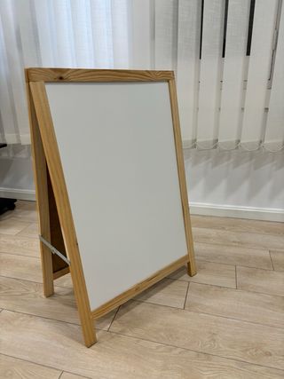 Pizarra Caballete Doble Cara