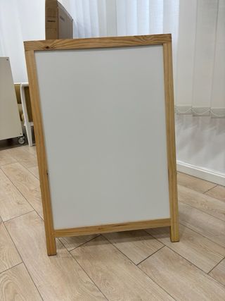 Pizarra Caballete Doble Cara