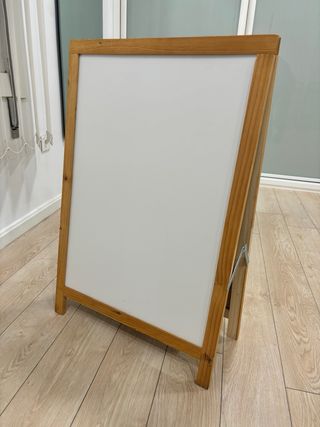 Pizarra Caballete Doble Cara