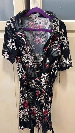 Vestido camisero floral corto Ardene Talla XS