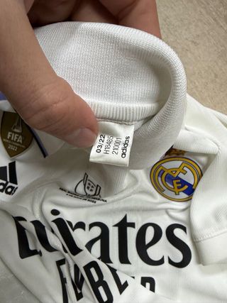 Camiseta Real Madrid Final player issue