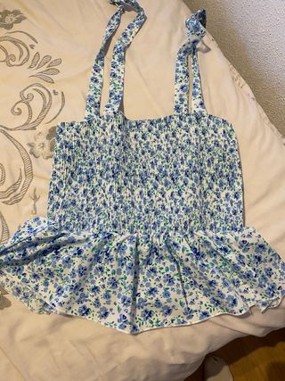 Blusa tirantes verano floral