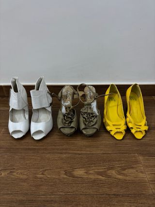 Lote Sandalias Tacón talla 36