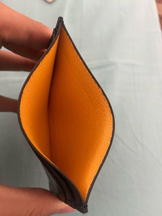 Porta carte Goyard Beige/Marrone