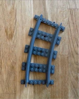 Lego City tren LOTE 40 vías curvas