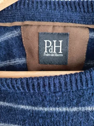 Jersey Pedro del Hierro Rayas Azul Talla M