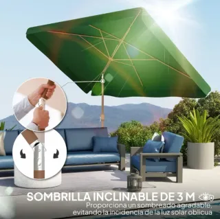 Sombrilla de jardín