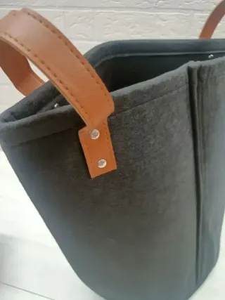 Relaxdays Cesto Ropa Sucia, Cubo Colada con Asas