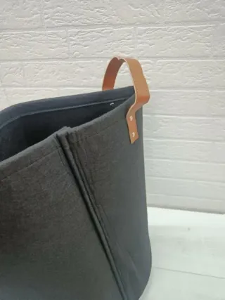 Relaxdays Cesto Ropa Sucia, Cubo Colada con Asas