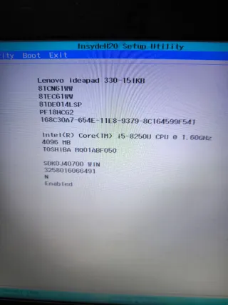 Lenovo IdeaPad 330-15IKB Plata