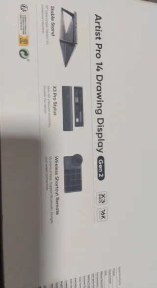 XP-Pen Artist Pro 14 Gen 2 Tableta Gráfica