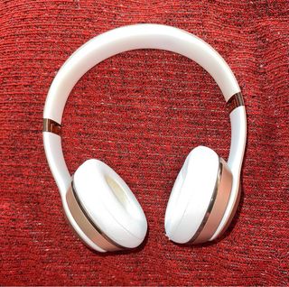 Cascos Beats Solo 3 Blancos y Dorados