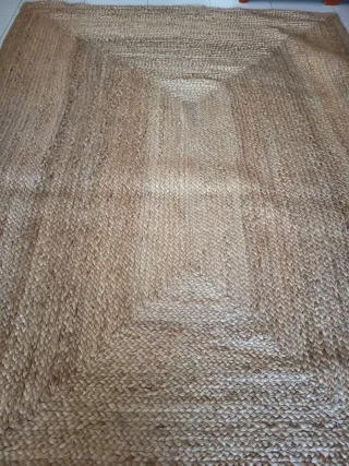 Tappeto in iuta 150x200 cm Beige/Marrone