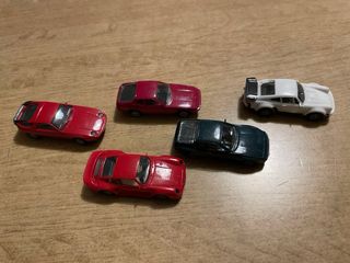 5 Modellini Volkswagen + 5 Porsche