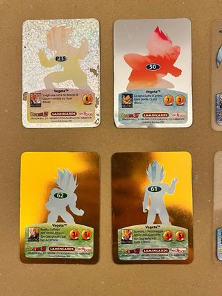 Lotto composto da 7 Lamincards Dragon Ball Z / GT