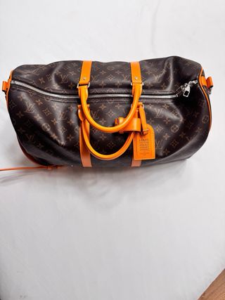 Bolsa de viaje Louis Vuitton Monogram Naranja